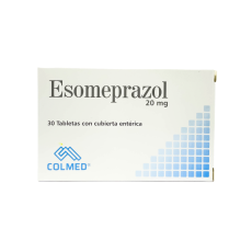 Esomeprazol 20 mg tabletas con cubierta entérica