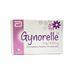 GYNORELLE 2MG/0.02MG CAJA X 28 TABLETAS