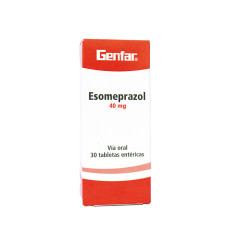 ESOMEPRAZOL GF 40 MG CAJA X 30 TABLETAS 
